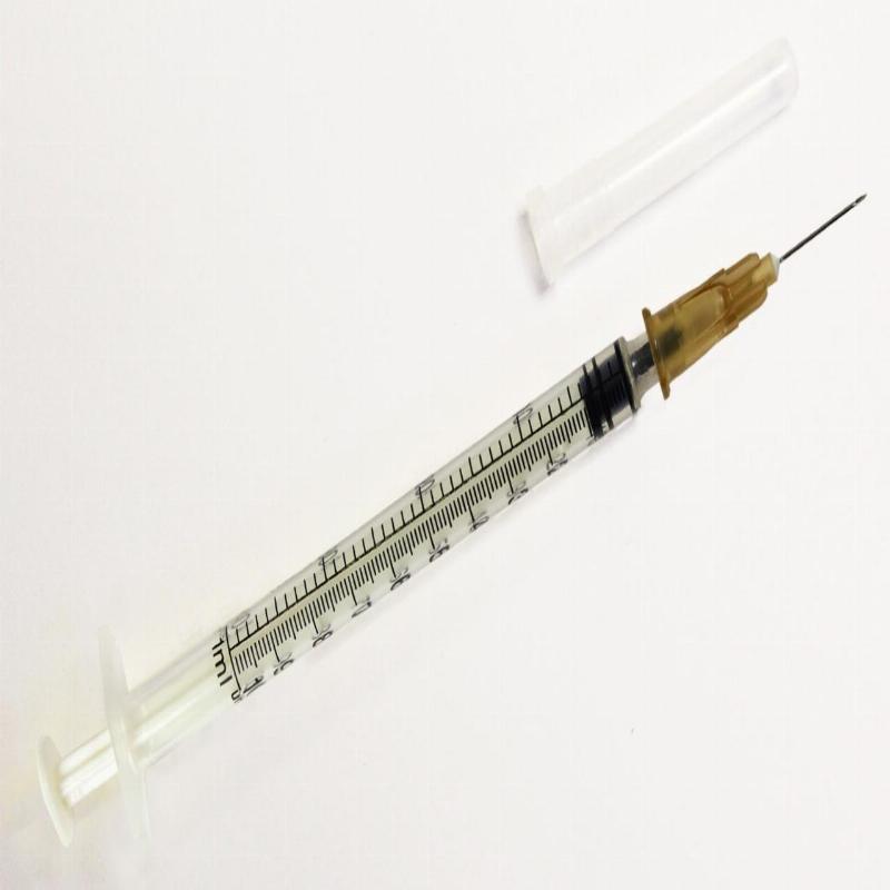 Шприц ін’єкційний одноразового використання "MEDICARE", 1,0 мл (туберкуліновий, з голкою 0,45 x 13мм)